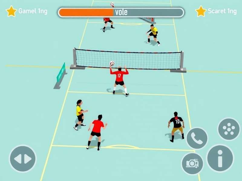 Dynamo Volley Masters Gameplay Screenshot